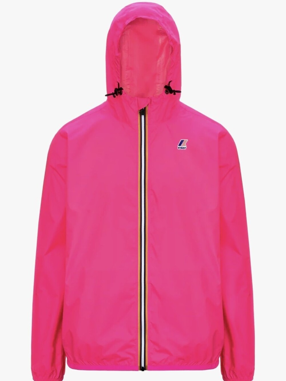 K-Way "Le Vrai 4.0 Claude" Packable Waterproof High Visibility Shell (Size M)